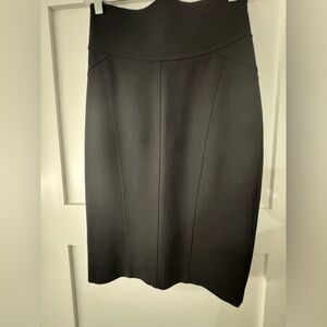 Elegant Diane von Furstenberg Black High Waisted Pencil Skirt SZ 4
